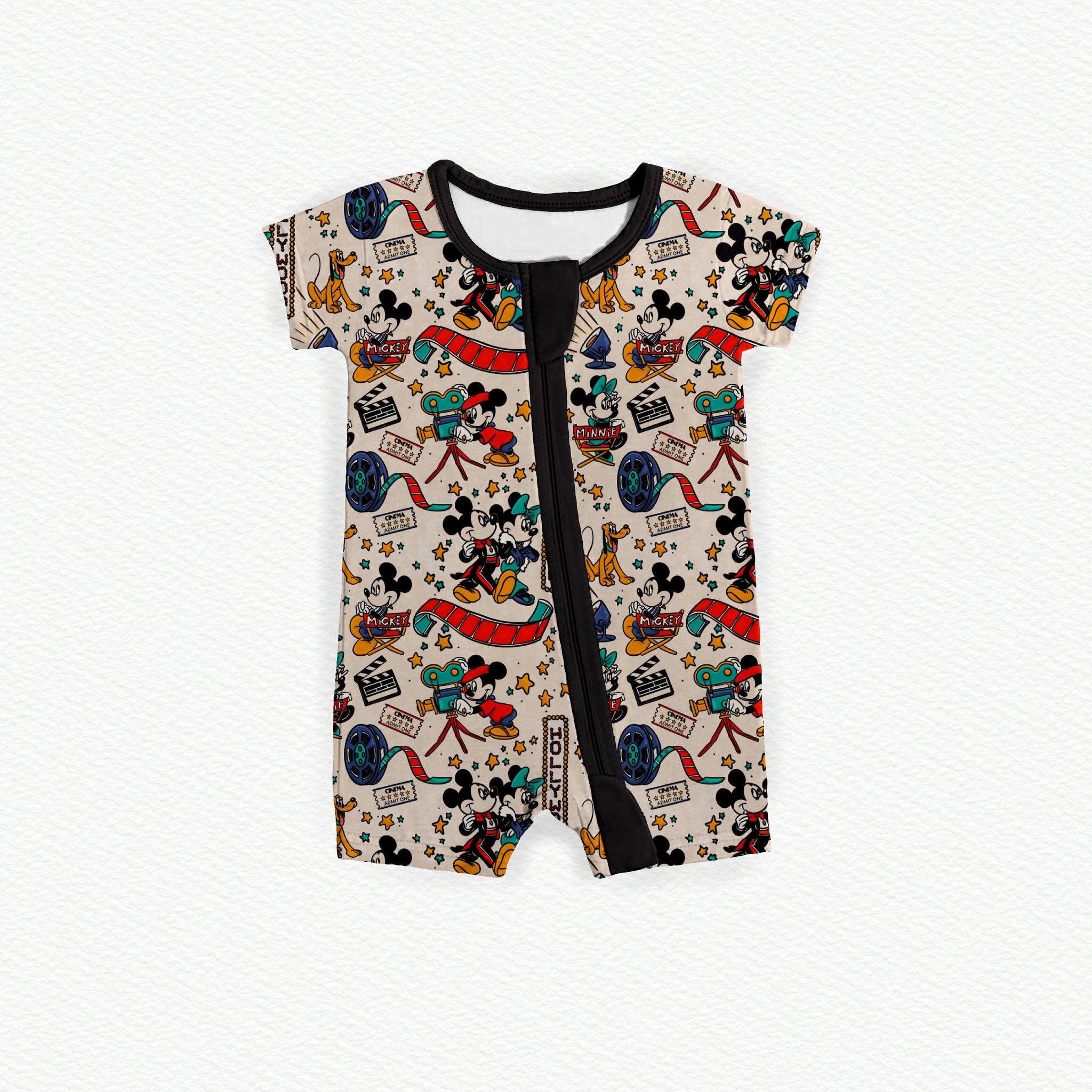 Hollywood Characters Zipper Shortie *RTS*