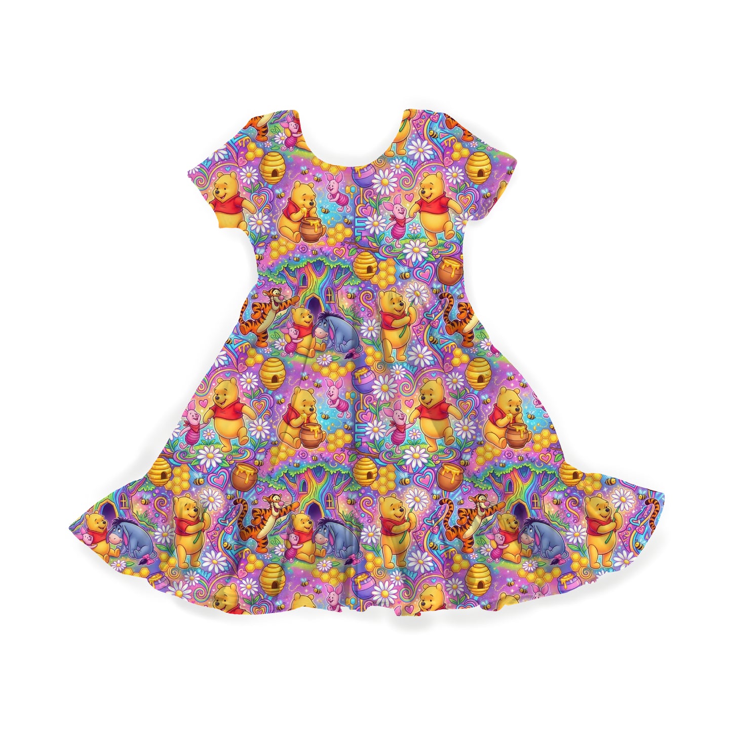 Honey Pot Day Dreams Youth Twirl Dress *RTS*