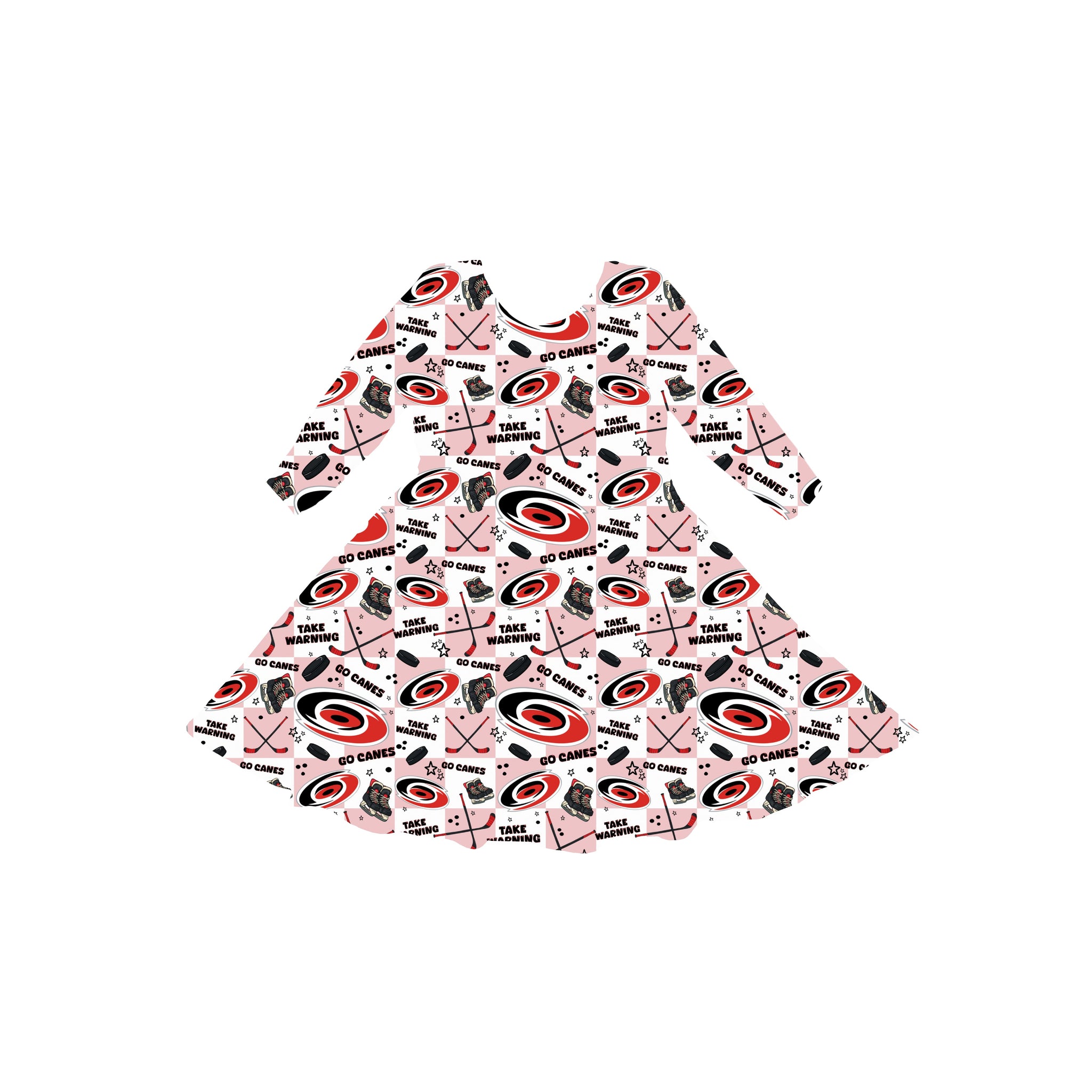 North Carolina Hockey Youth Twirl Dress **PreOrder**