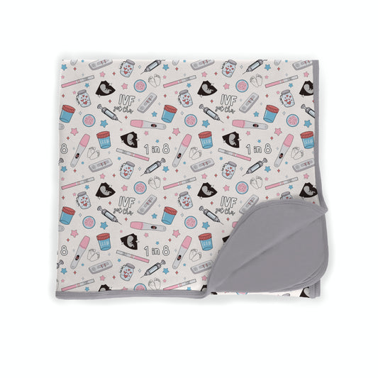 IVF Awareness Bamboo Blanket *RTS*