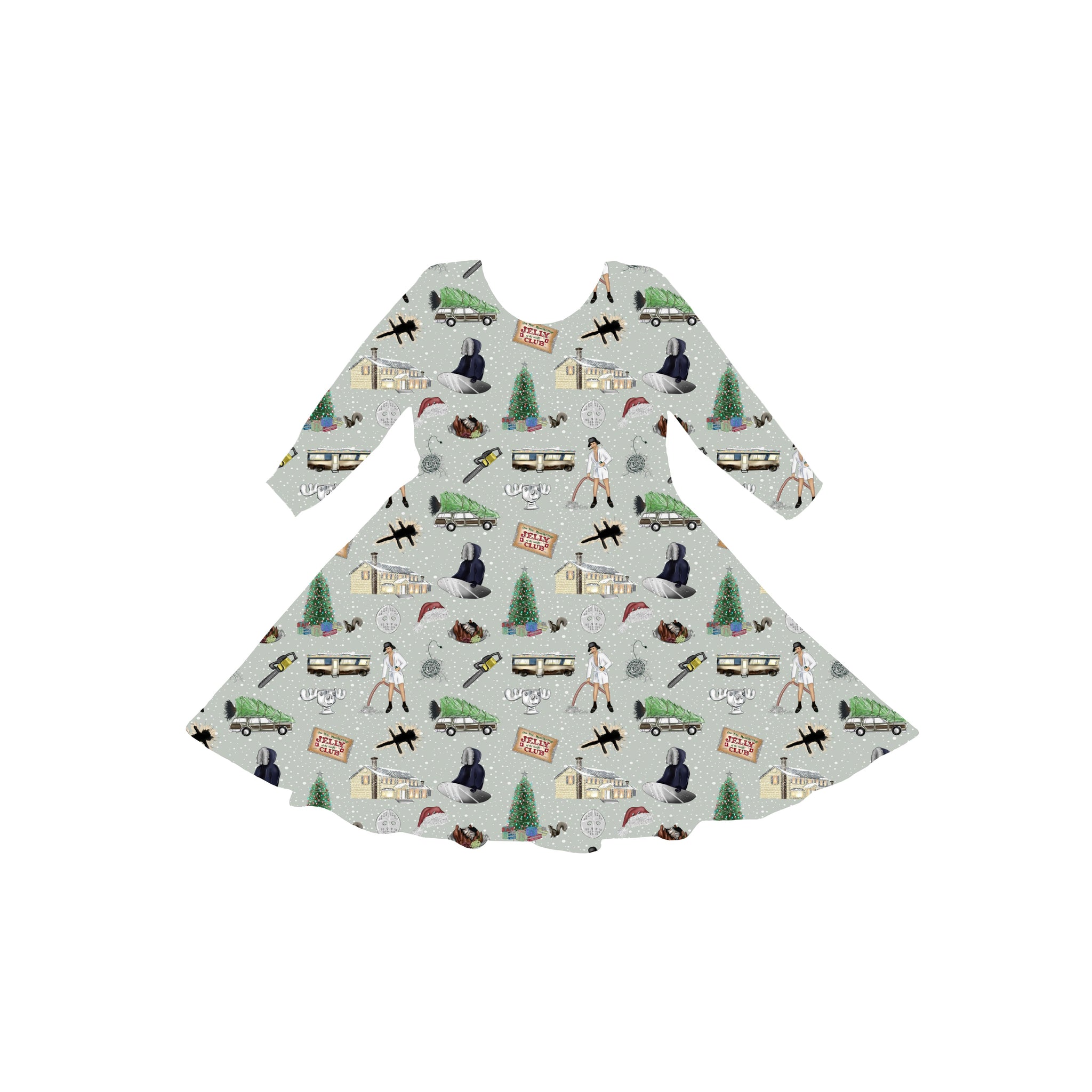 Griswold Greetings Youth Twirl Dress **PreOrder**