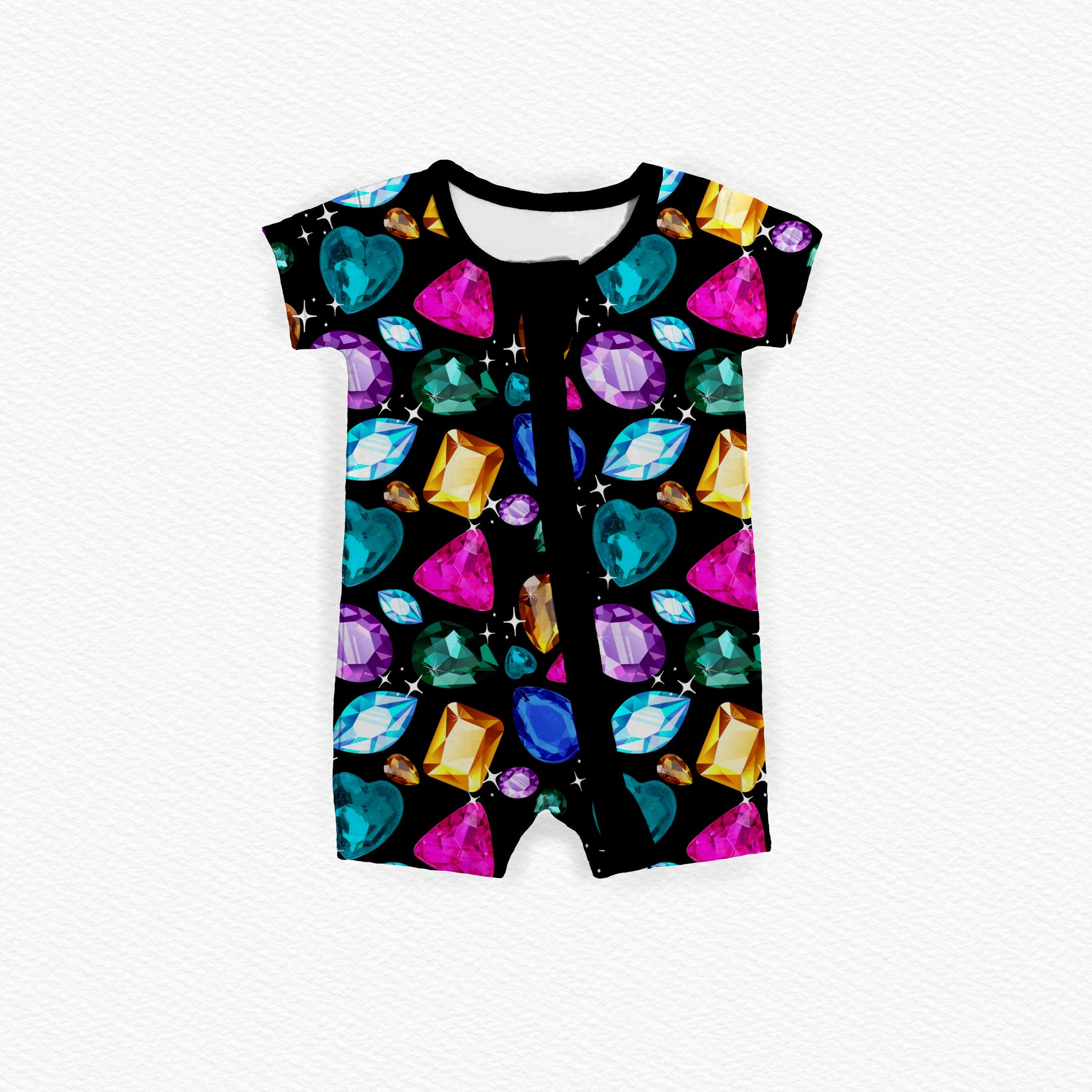 Bejeweled Zipper Shortie **PreOrder**