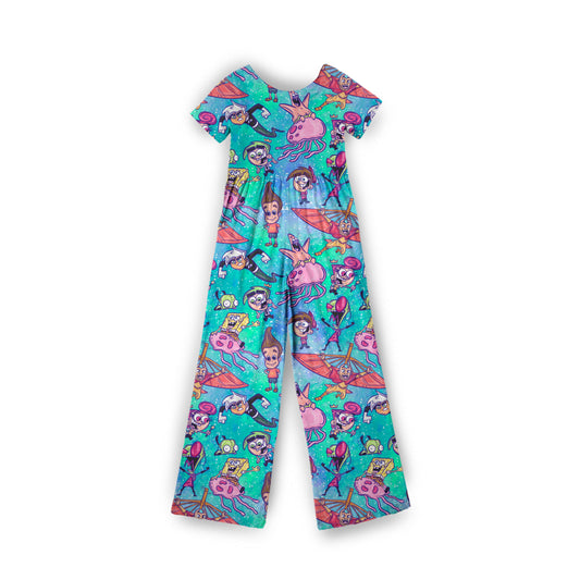 Raised on Cartoons Jumpsuit **PreOrder**