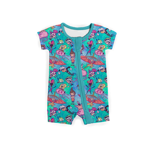 Raised on Cartoons Zipper Shortie **PreOrder**