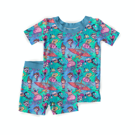 Raised on Cartoons Youth Short Set **PreOrder**