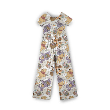 Hunny Bunny Bear Easter Jumpsuit **PreOrder**