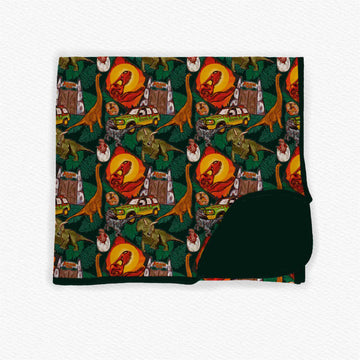 Modern Prehistoric Bamboo Blanket **PreOrder**