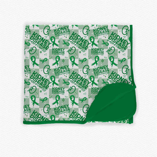 Kidney Disease Awareness Bamboo Blanket *RTS*