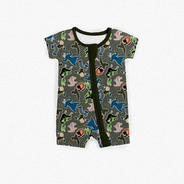 Crime Fighting Crew Zipper Shortie **PreOrder**