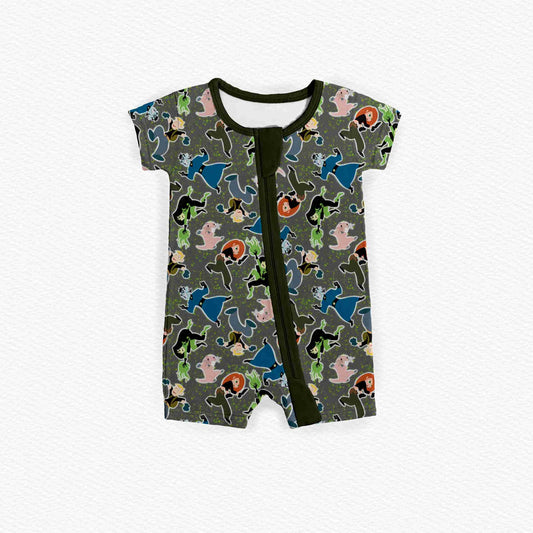 Crime Fighting Crew Medically Adaptable Zipper Shortie *RTS*