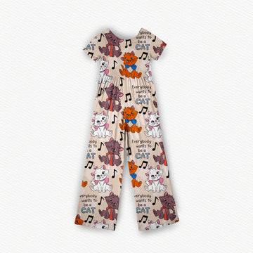 Purrfectly Paris Jumpsuit **PreOrder**