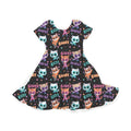 Purrfect Heroes Youth Twirl Dress *RTS*
