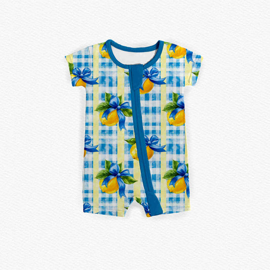 Citrus Sunshine Medially Adaptable Zipper Shortie *RTS*