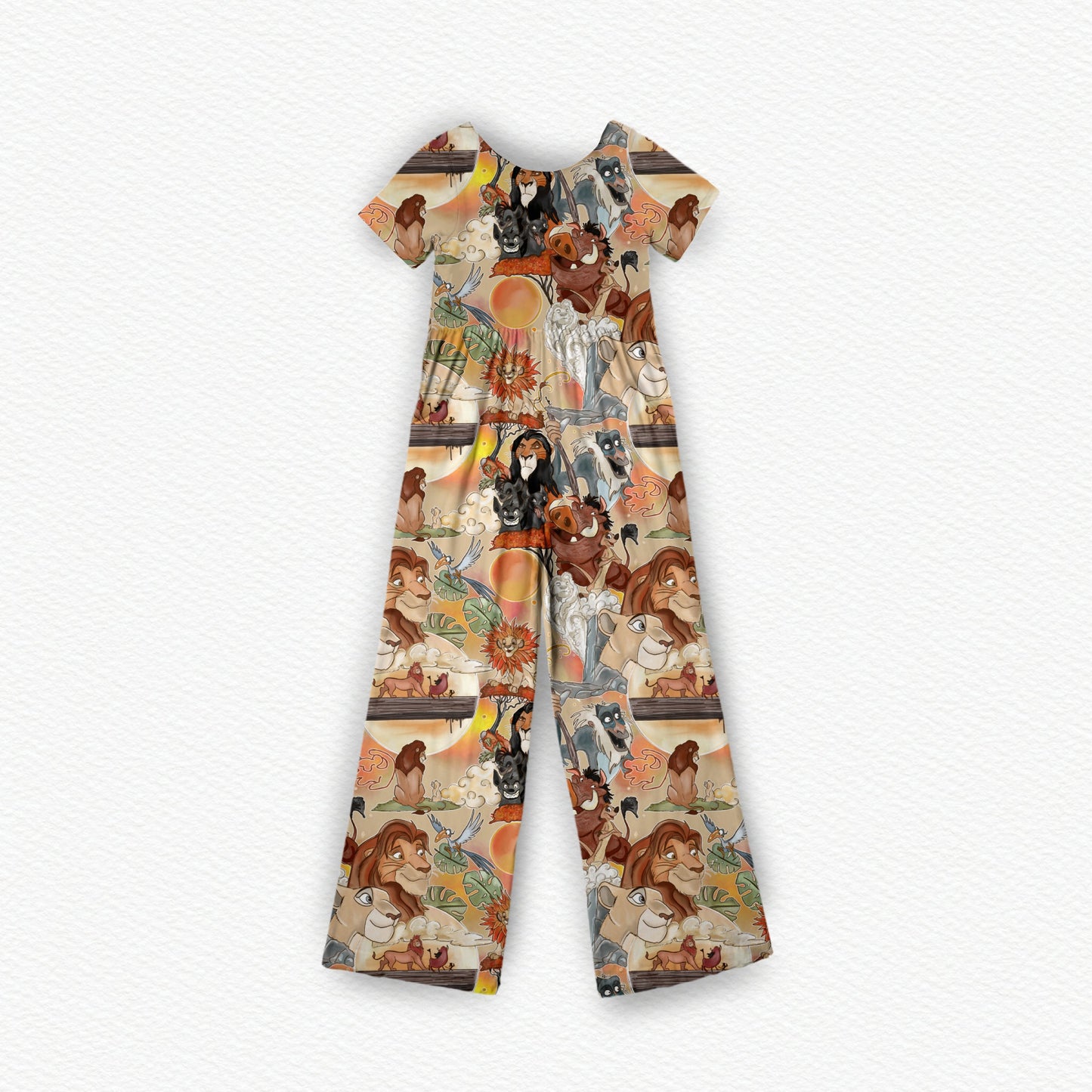 Savanna Majesty Medically Adaptable Jumpsuit *RTS*