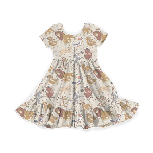 The Pride Lands Youth Twirl Dress *RTS*