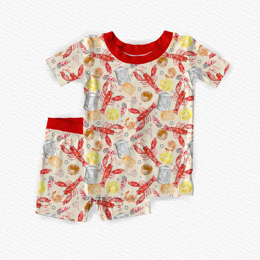 Backyard Bayou Bash Youth Short Set *RTS*