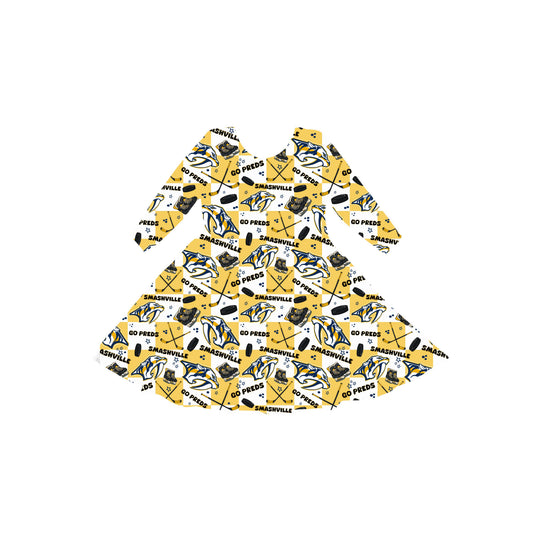 Nashville Hockey Youth Twirl Dress *RTS*