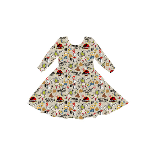 Cinematic Threads Youth Twirl Dress *RTS*
