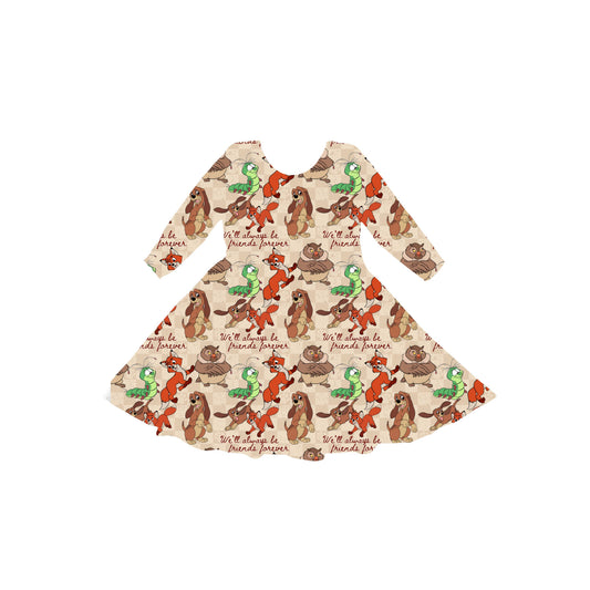 Friends Forever Youth Twirl Dress *RTS*