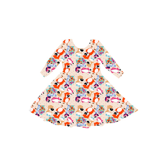 Otter Friends Youth Twirl Dress *RTS*