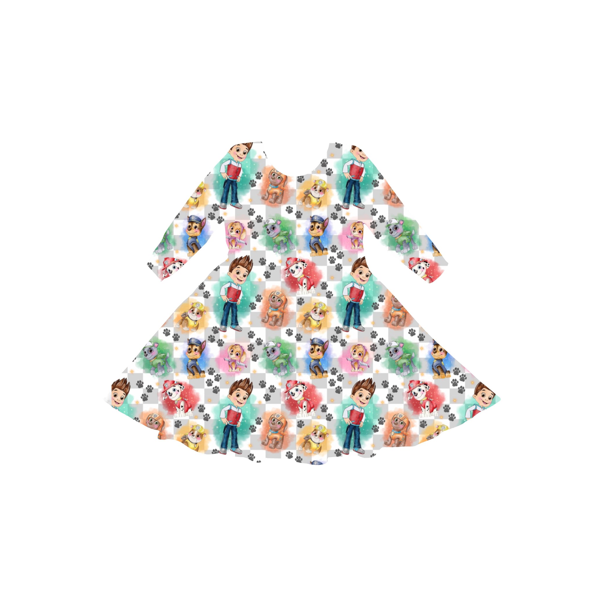 Hero Crew Youth Twirl Dress **PreOrder**