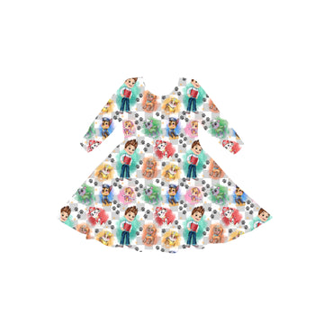 Hero Crew Youth Twirl Dress **PreOrder**