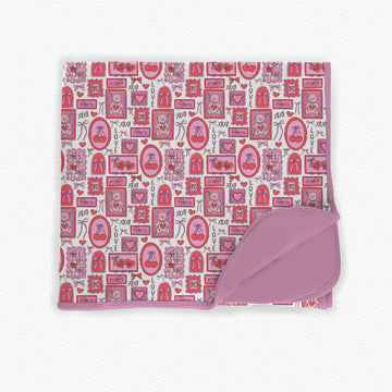 Love Letters Bamboo Blanket **PreOrder**