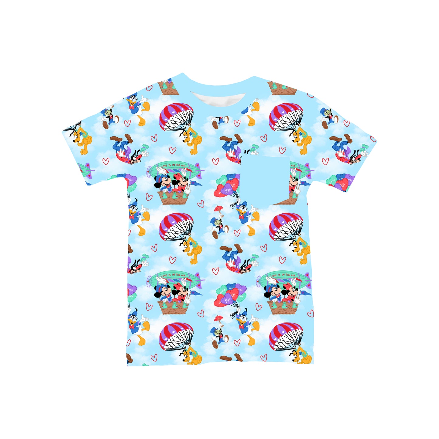 Sky High Sweethearts Pocket T-Shirt *RTS*