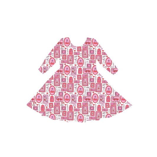 Love Letters Youth Twirl Dress *RTS*