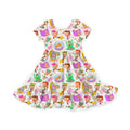 Cosmic Fairy Chaos Youth Twirl Dress *RTS*