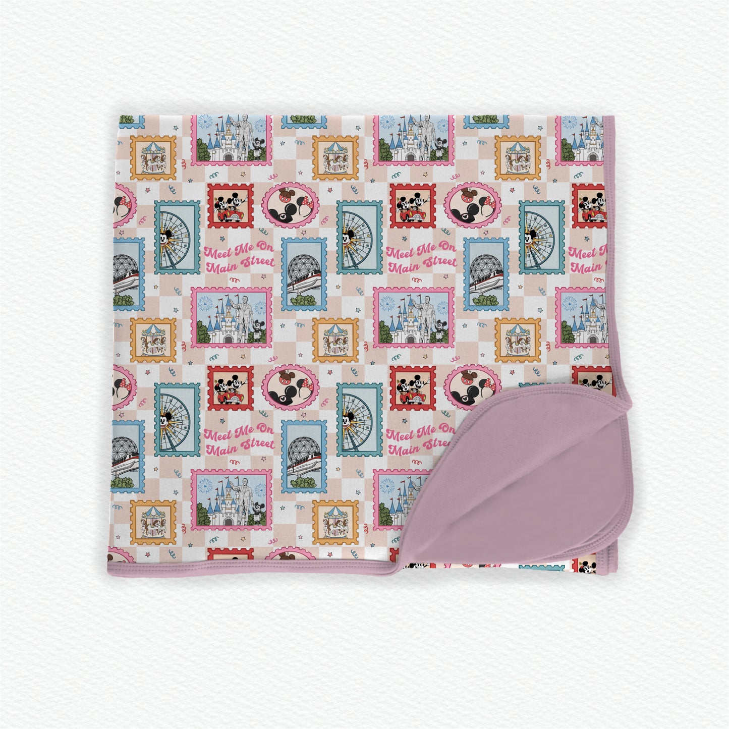 Main Street Memories Bamboo Blanket *RTS*