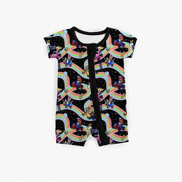 Rainbow Road Zipper Shortie *RTS*