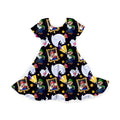 Mansion Mayhem Youth Twirl Dress **PreOrder**