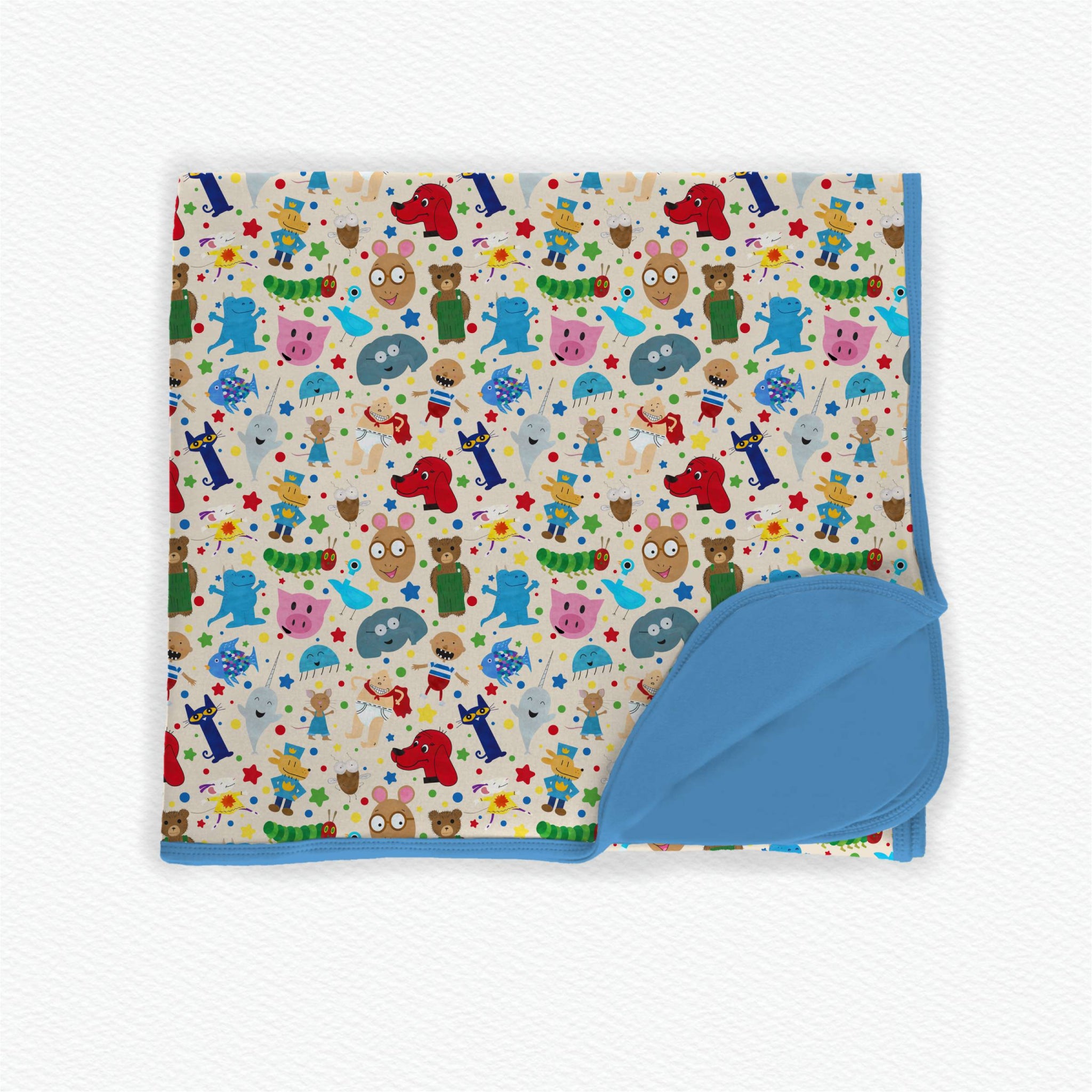 Book Mashup Bamboo Blanket *RTS*