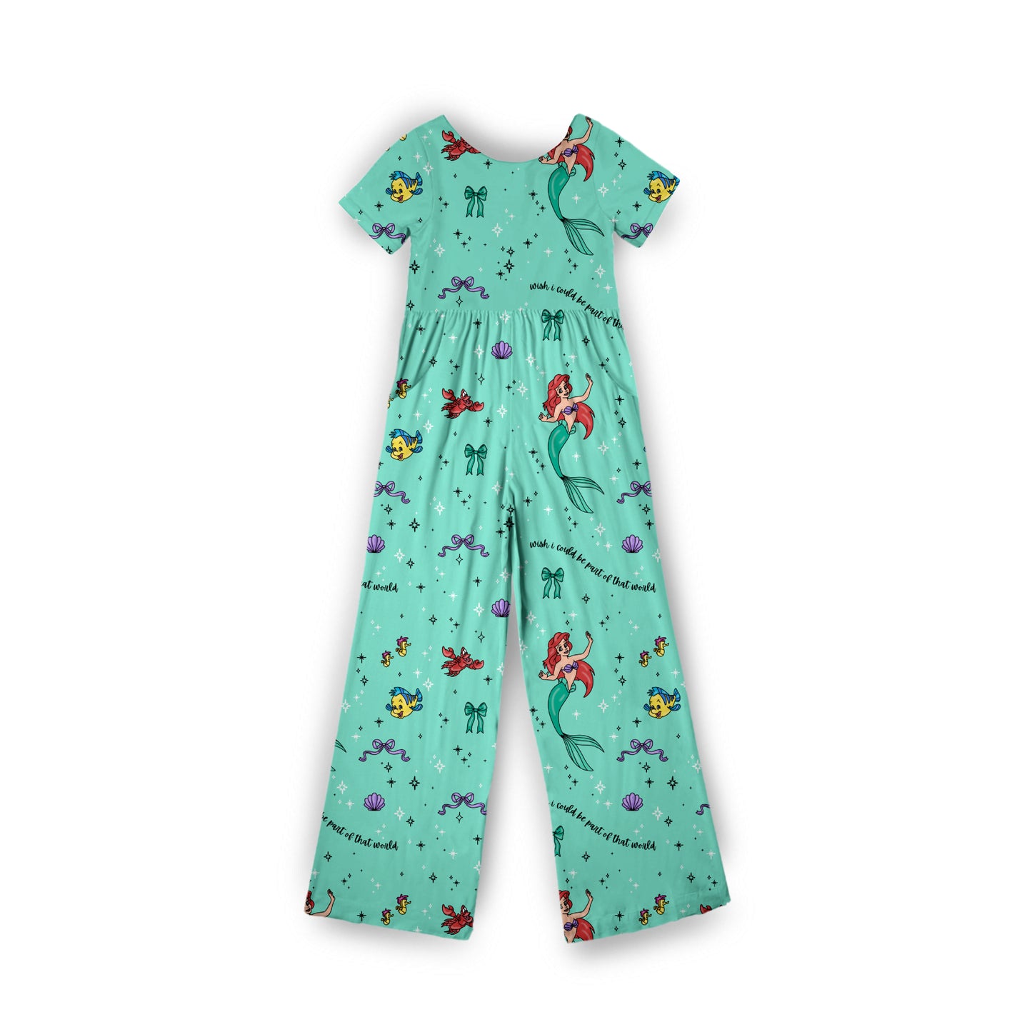 Under the Sea Sweethearts Jumpsuit *RTS*