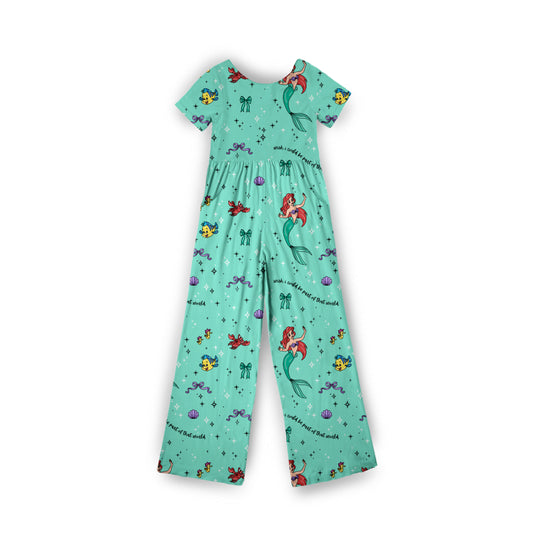 Under the Sea Sweethearts Jumpsuit *RTS*