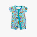 Berry Sweet Mermaids Medically Adaptable Zipper Shortie *RTS*