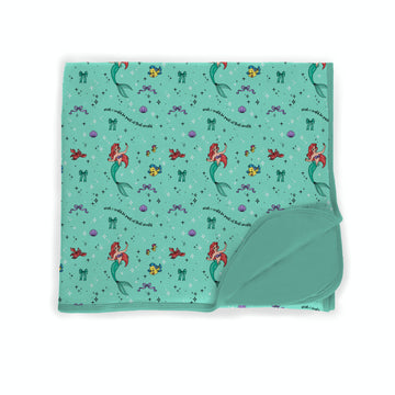Under the Sea Sweethearts Bamboo Blanket **PreOrder**