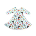 Welcome To The Clubhouse Youth Twirl Dress **PreOrder**
