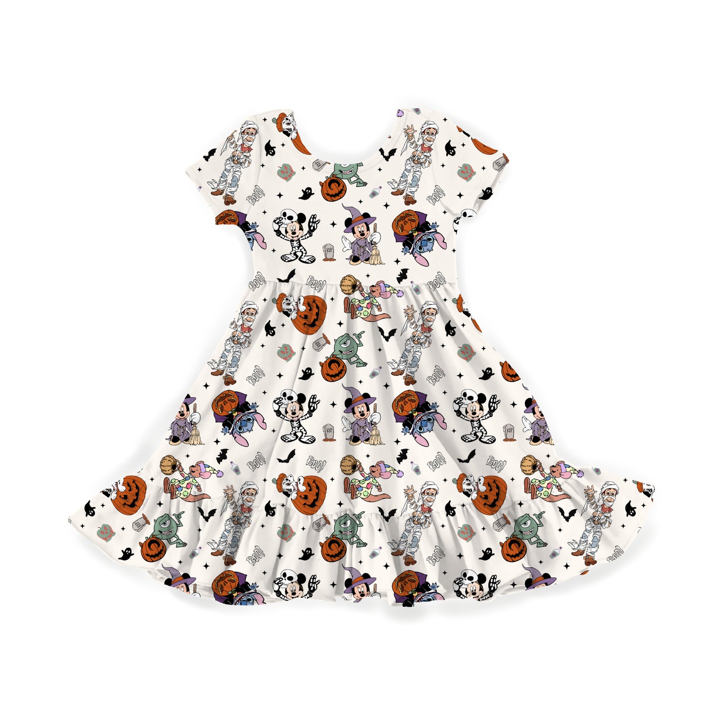 Haunts on Main Street Youth Twirl Dress **PreOrder**