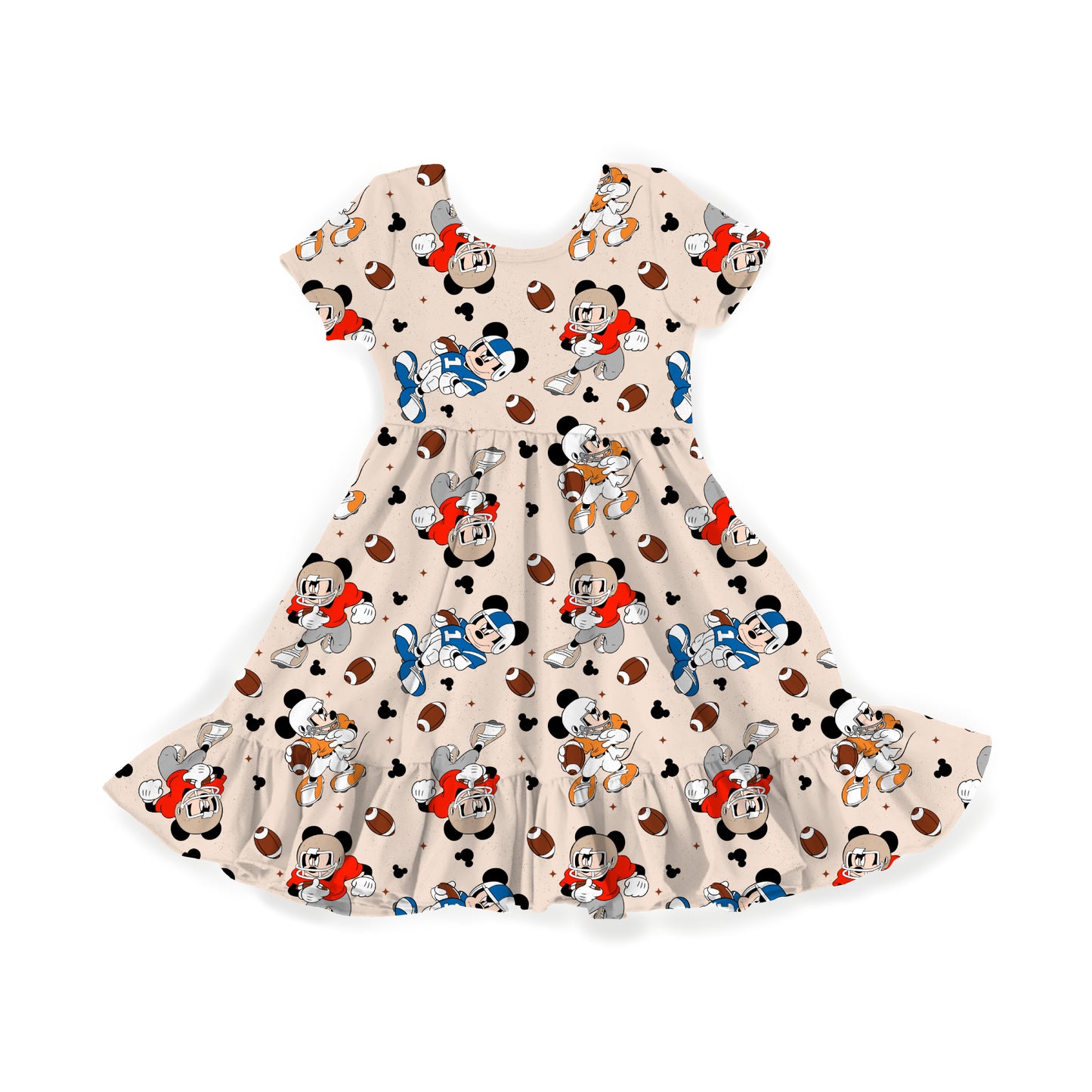 Game Day Pals Youth Twirl Dress **PreOrder**