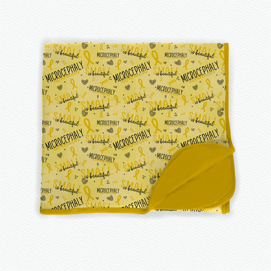Microcephaly Awareness Bamboo Blanket *RTS*