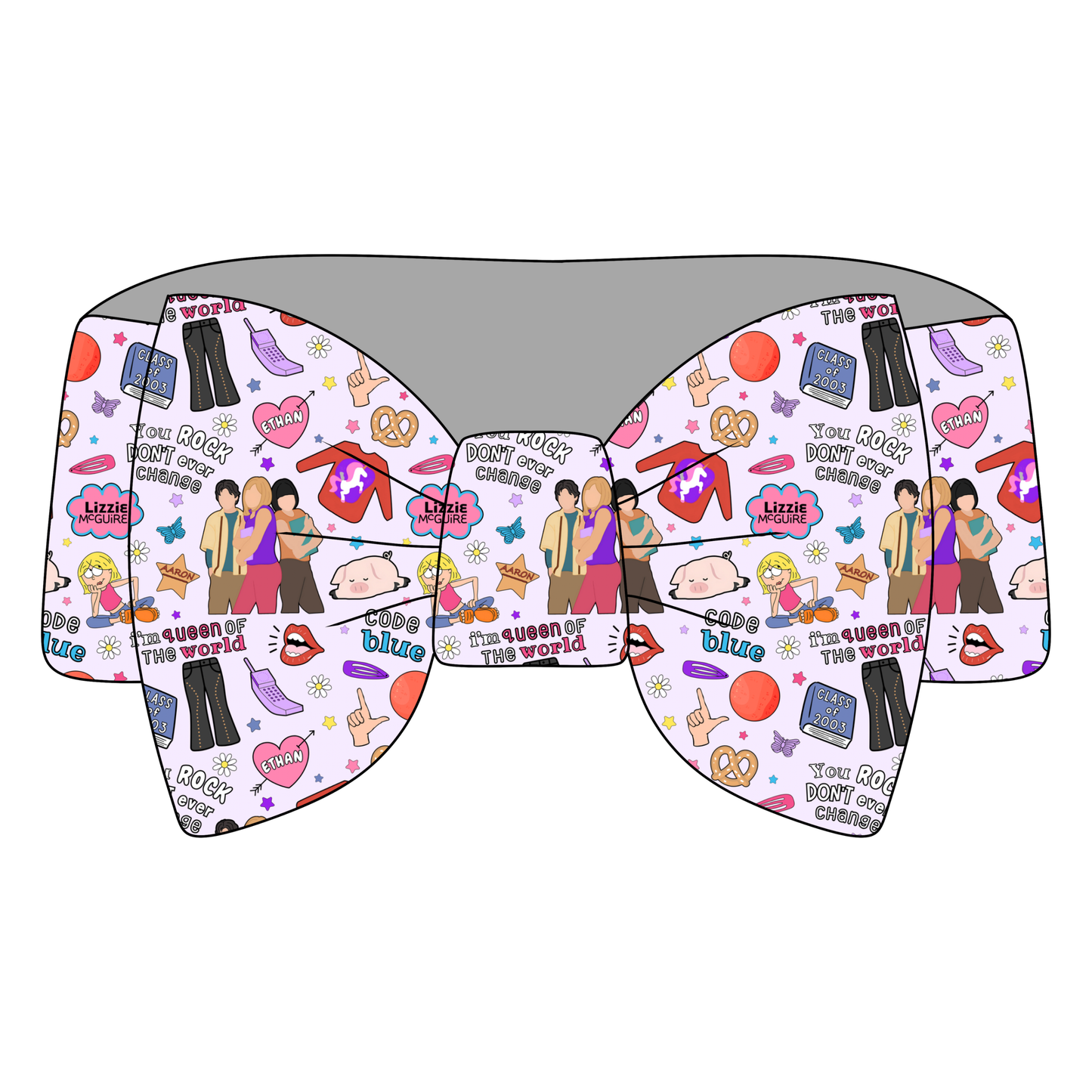 Middle School Magic Bamboo Bow Headband *RTS*