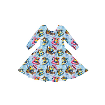 Banana Brigade Youth Twirl Dress *RTS*