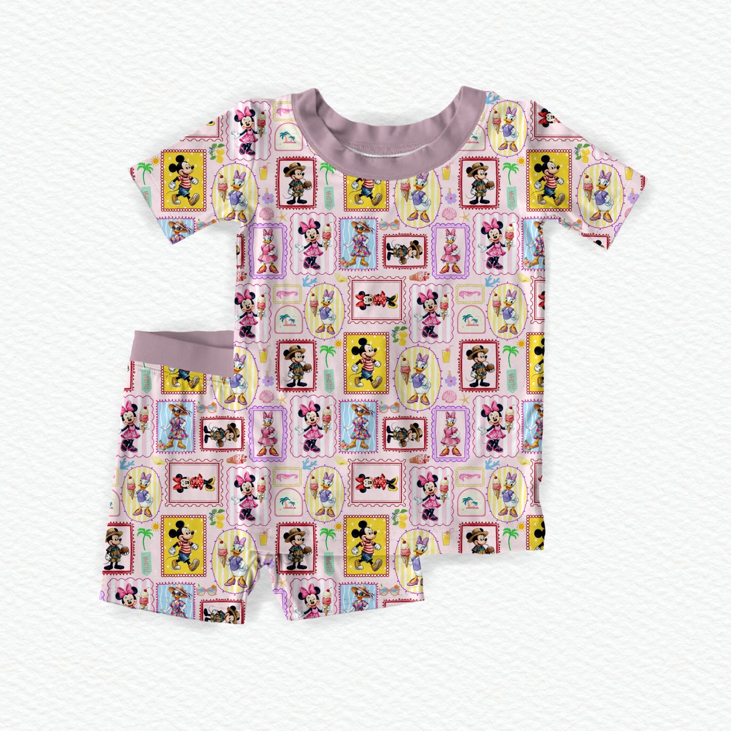 Sweet Stamp Friends Youth Short Set *RTS*