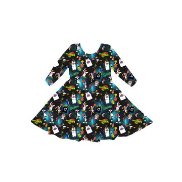 Monstars Youth Twirl Dress **PreOrder**