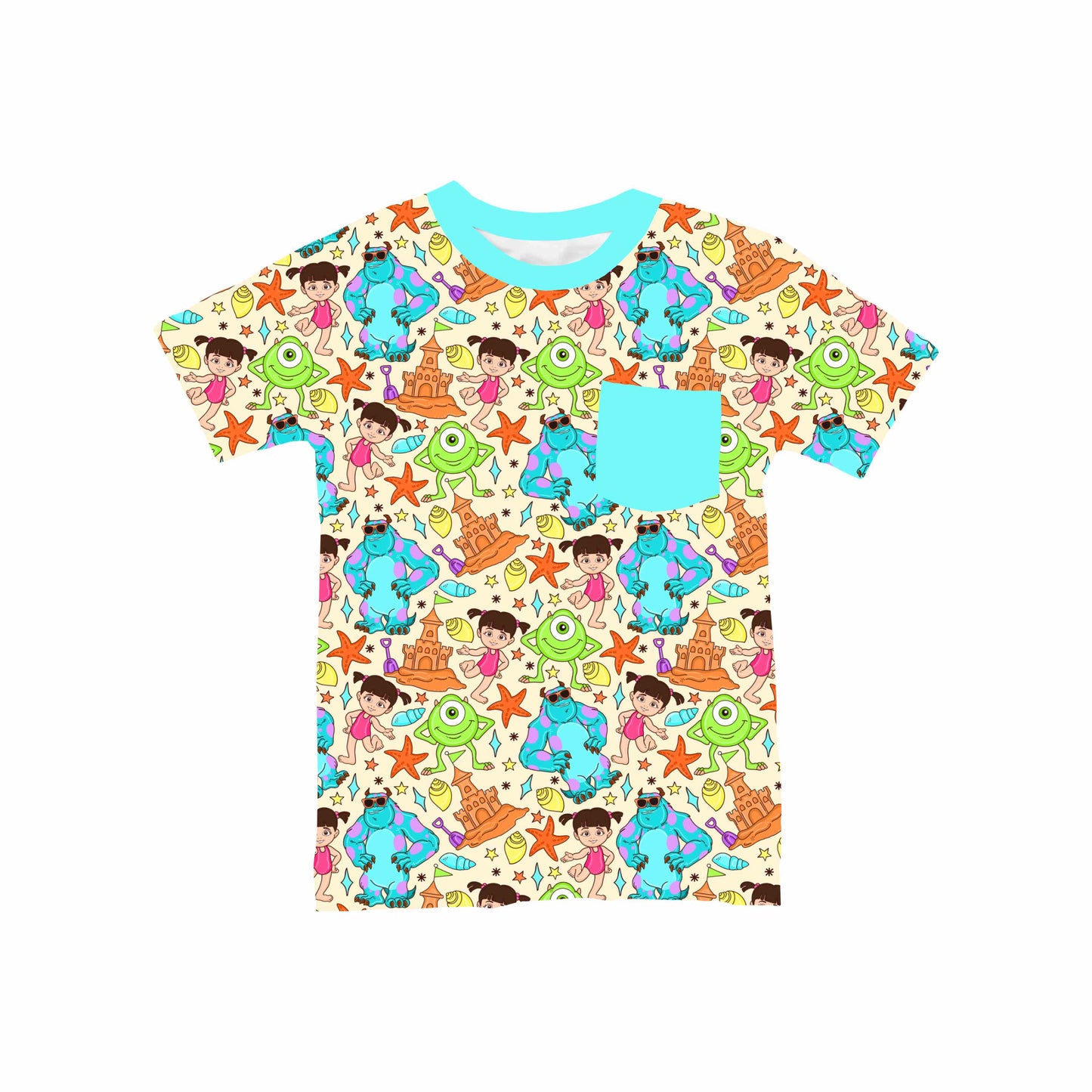 Monster Beach Bash Pocket T-Shirt *RTS*