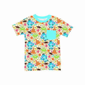 Monster Beach Bash Pocket T-Shirt **PreOrder**