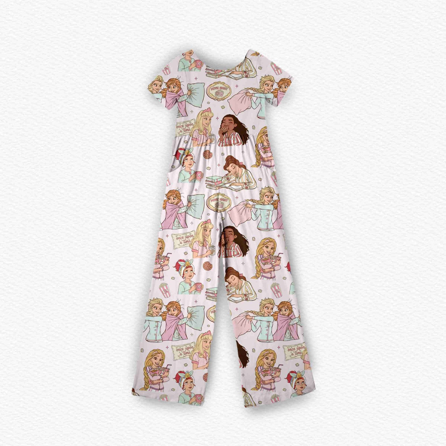 Enchanted Sleepover Medically Adaptable Jumpsuit *RTS*