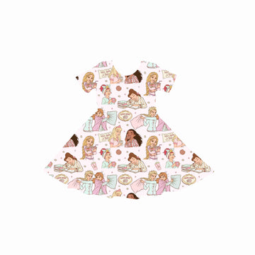 Enchanted Sleepover Youth Twirl Dress **PreOrder**